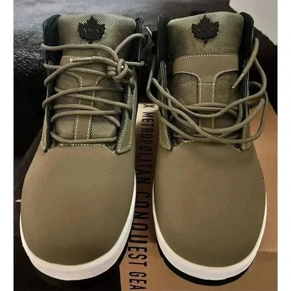 K1X Playhard High Top Sneakers Green Unisex Size 10.5 Athletic Shoes wore once - Picture 5 of 7